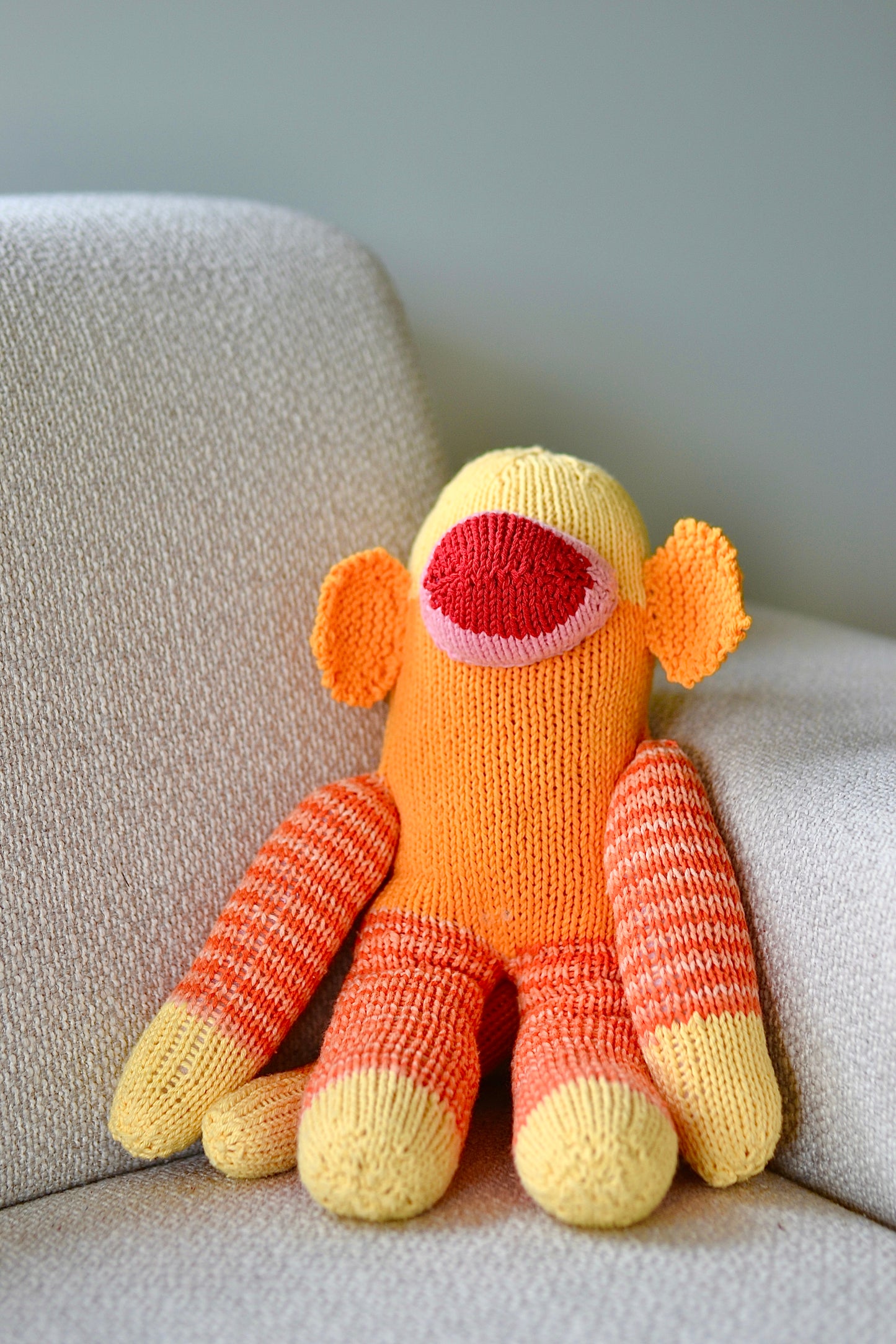 Peluche en laine pour enfant
