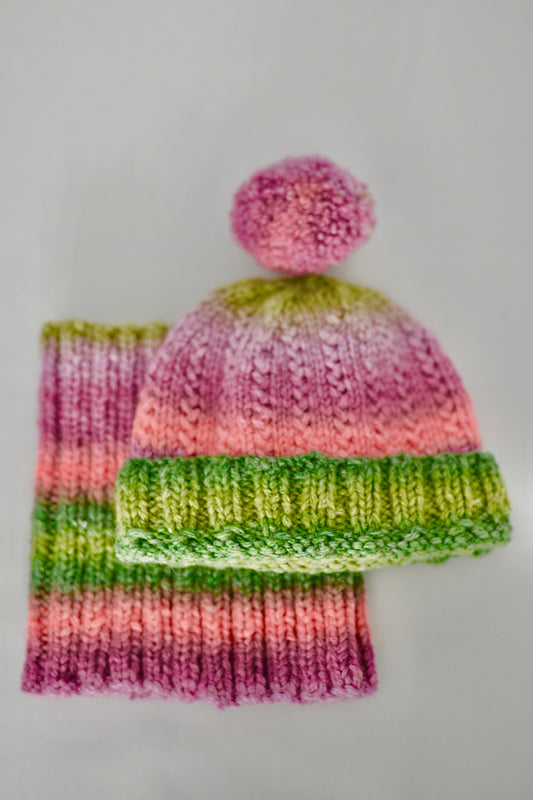 Ensemble tuque et cache-cou (6-12 mois)